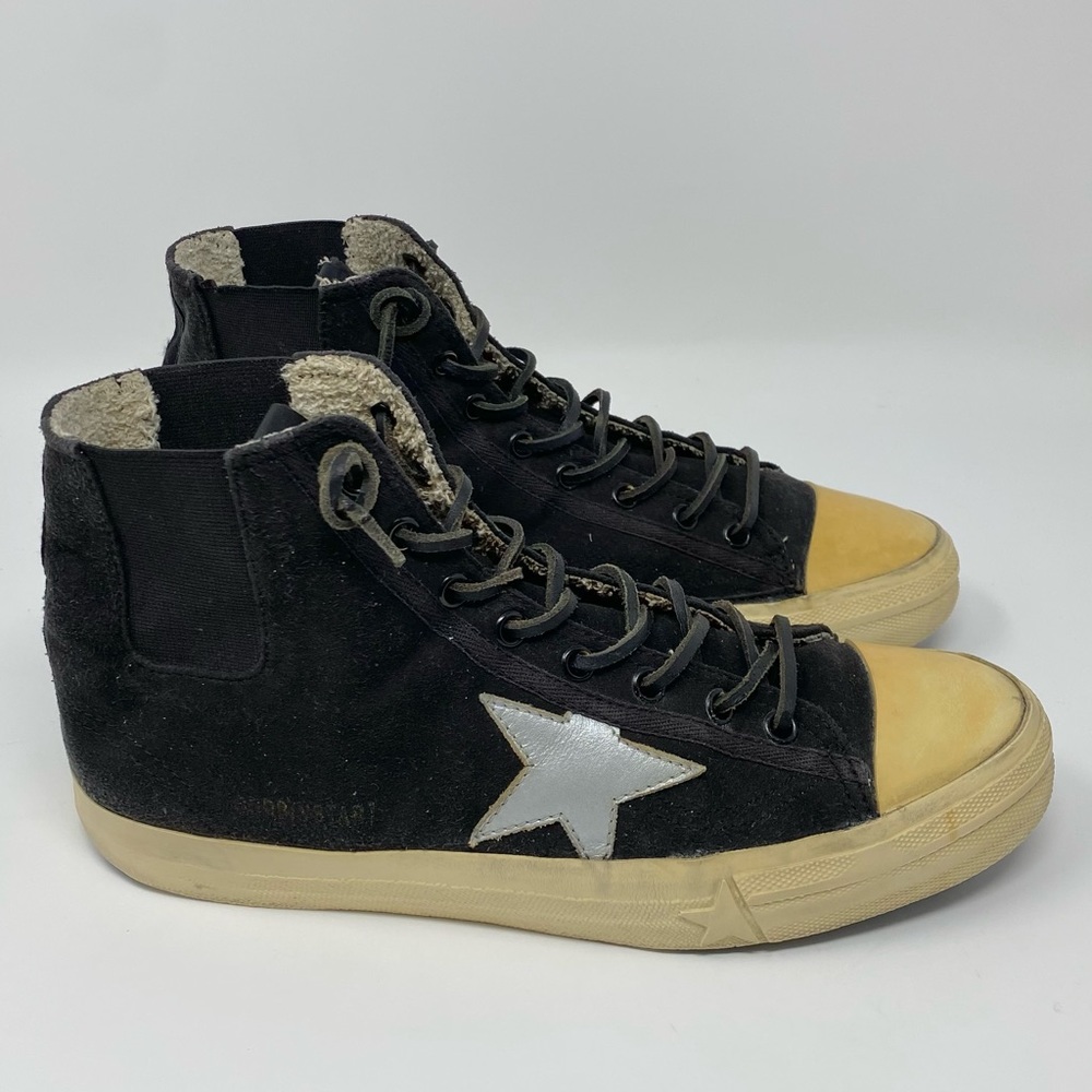 Golden Goose V-star 1 Hi-top black suede  Sneakers size 39 / US 9